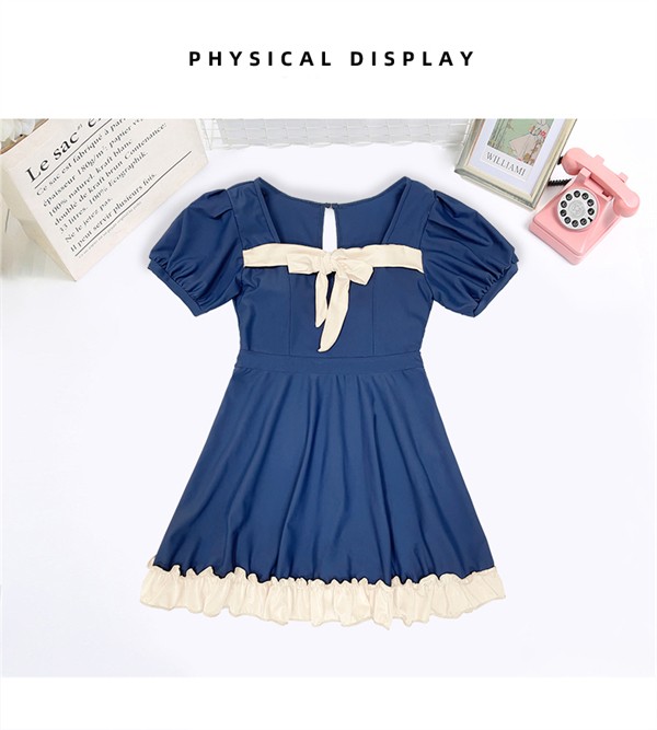 ワンピース水着 ブルー リボン ぽっちゃり 水着 服みたいな 韓国風 大きいサイズ 体型カバー 露出控えめ 可愛い おしゃれ ショートパンツ ノンワイヤー ビーチ プール 夏 リゾート 海 温泉 オ ワンピース水着 ブルー リボン ぽっちゃり 水着 服みたいな 韓国風 大きいサイズ 体型カバー 露出控えめ 可愛い おしゃれ ショートパンツ ノンワイヤー ビーチ プール 夏 リゾート 海 温泉 オ