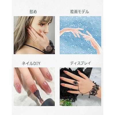 美品】KOKOISTココイストマイハンドモデル ピーチ両手 ネイル模型 美品
