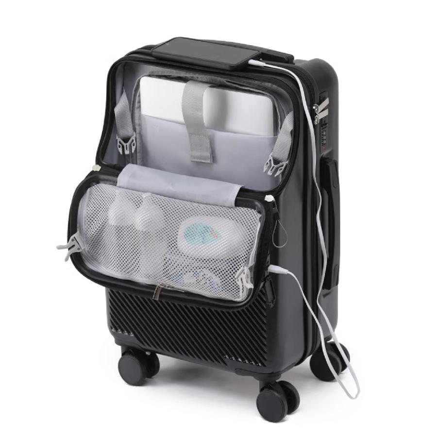 スーツケース 20 インチ 機内持ち込み可能 36L ハードタイプ USB ポート ダイヤル式ロック RSF キャリーケース スーツケース 20 インチ 機内持ち込み可能 36L ハードタイプ USB ポート ダイヤル式ロック RSF キャリーケース