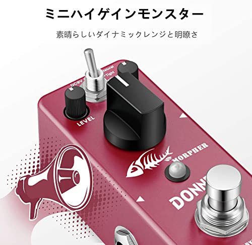 サイズ:Morpher Donner ディストーション ギターエフェクター Distortion 歪 サイズ:Morpher Donner ディストーション ギターエフェクター Distortion 歪