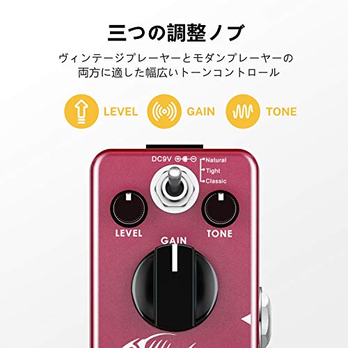 サイズ:Morpher Donner ディストーション ギターエフェクター Distortion 歪 サイズ:Morpher Donner ディストーション ギターエフェクター Distortion 歪