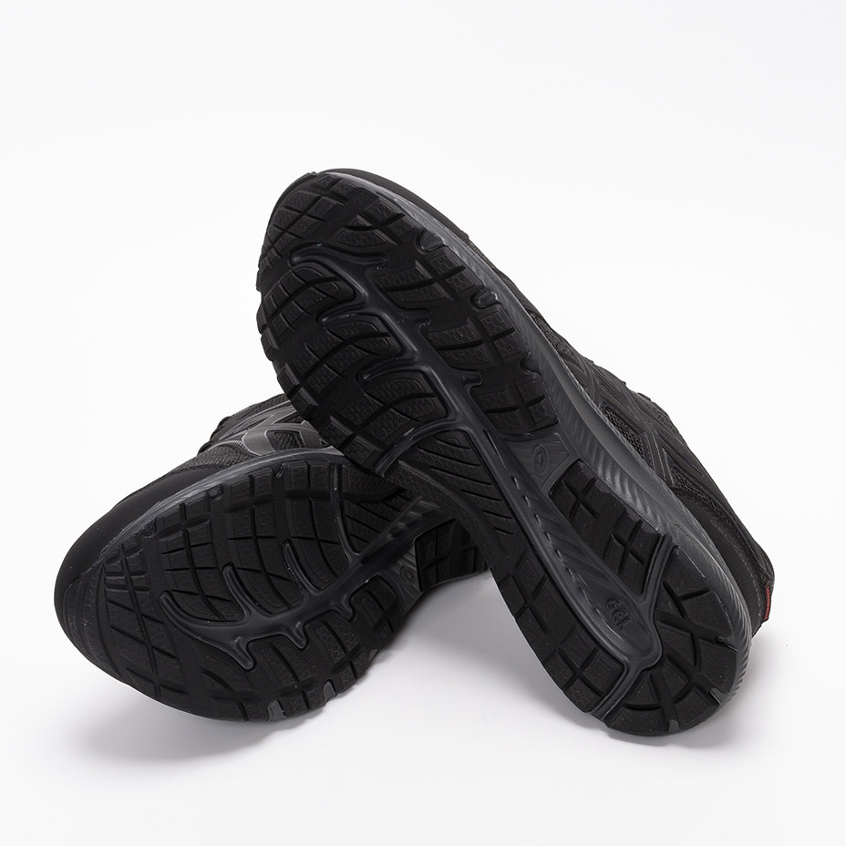 スニーカー メンズ GEL-CONTEND 7 WP 1011B333.001 黒 ブランド 防水 疲れない 軽量 ローカット ランニングシューズ 衝撃緩衝性 耐久性 グリップ力 歩きやすい おしゃれ