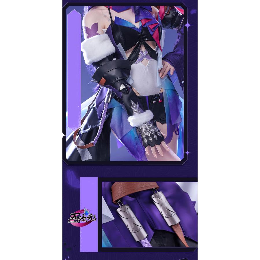 【予約商品】2026新作 Insでも話題に 三分妄想　崩壊スターレイル コスプレ　崩スタ　ゼーレ　衣装　ウィッグ　靴　追加可