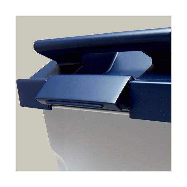 アスベル ハンドル付 分別ペール 45Lブルー 1台