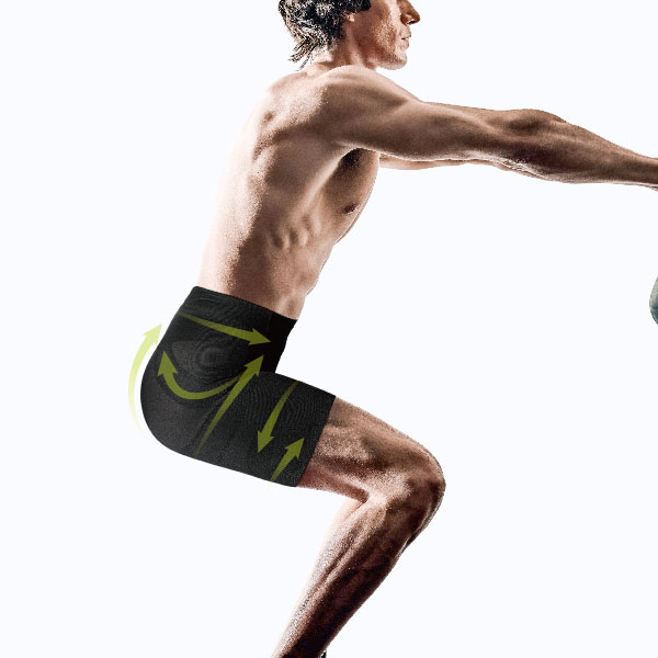 体幹スクワットスパッツ 選べる2個セット ダイエット 筋トレ 運動効率 運動不足 基礎代謝 燃焼 大腿前部 兵庫県立大学 共同開発 Makuake