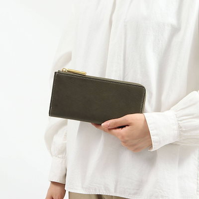 新品最新品 Ense : L-zipper long wallet : バッグ・雑貨 得価超歓迎