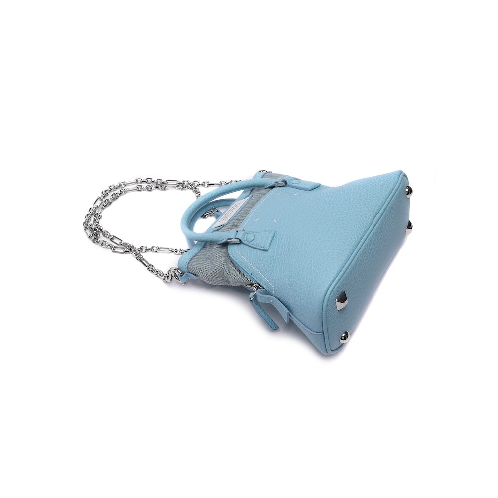 メゾンマルジェラ [メゾンマルジェラ] 23FW レディース 5AC マイクロトートショルダーバッグ (S56WG0081 P4455 T6197 23F) PVOS56WG0081P4455T619