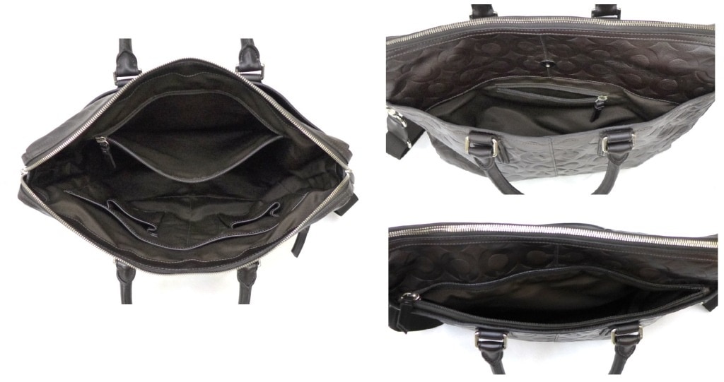 ｺｰﾁ COACH ﾌﾞﾘｰﾌｹｰｽ ﾋﾞｼﾞﾈｽﾊﾞｯｸﾞ 70251 ﾁｮｺﾌﾞﾗｳﾝ ﾚｻﾞｰ 【中古】(47401)