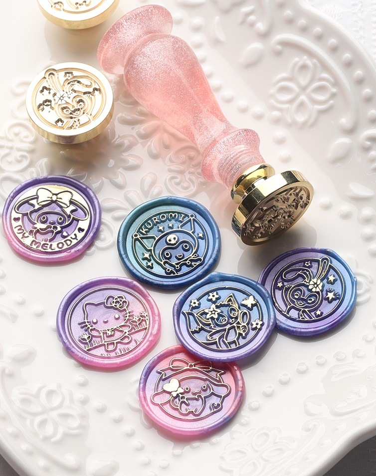 シーリングスタンプ スタンプ ヘッドのみ かわいい キャラクター 6点セット シーリングスタンプ スタンプ ヘッドのみ かわいい キャラクター 6点セット