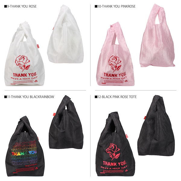 Qoo10] THANK YOU TOTE エコバッグ トートバッグ ショッピング