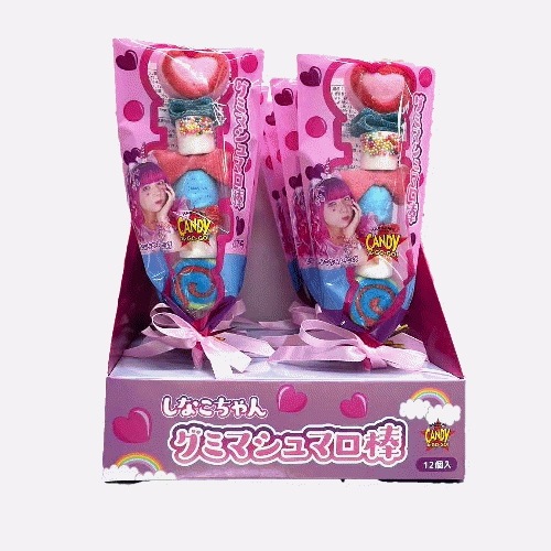 SHINAKOのMIniCANDYSHOP しなこちゃんグミマシュマロ棒 しなこちゃんDIYアイスバーマシュマロ セット SHINAKOのMIniCANDYSHOP しなこちゃんグミマシュマロ棒 しなこちゃんDIYアイスバーマシュマロ セット