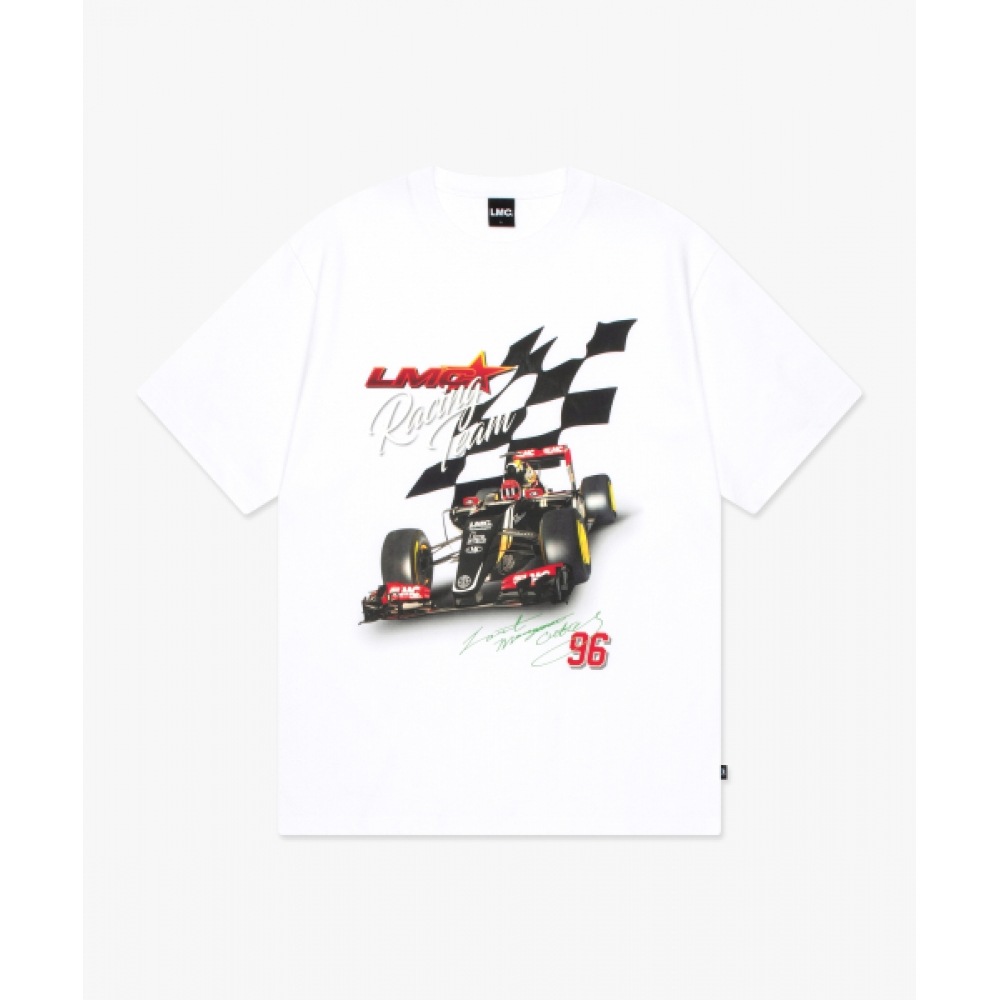 LMC レーシングチーム T シャツホワイト LMC レーシングチーム T シャツホワイト