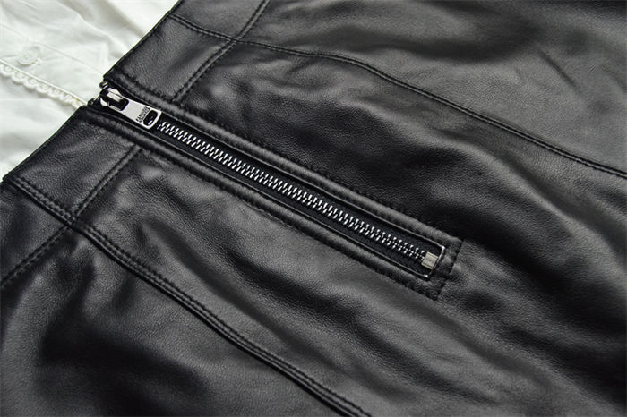 贩売促进 スカート 本革 ラムレザー ミニスカート レザー カジュアル きれいめ 可愛い お洒落 シンプル お出かけ 着回し 普段着 デート 無地 ハイウエスト 可愛 ショート丈 秋冬 OL ゆったり