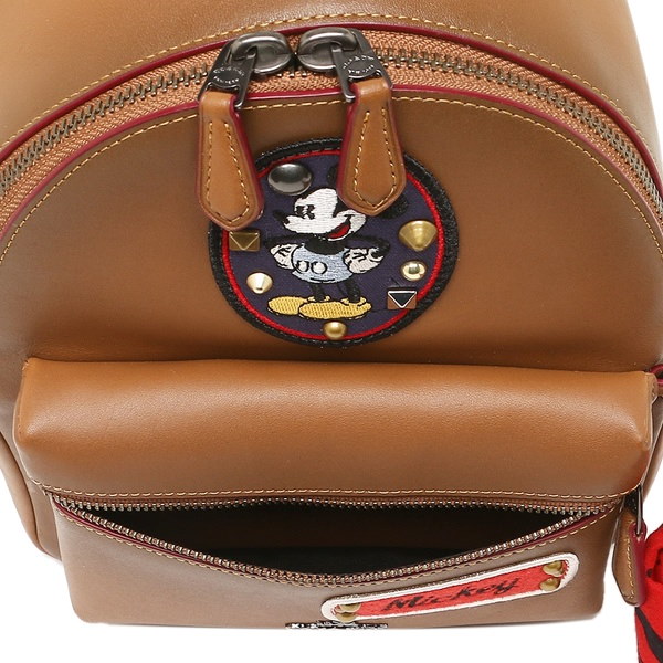 コーチ バッグ アウトレット COACH F59356 QBSAE ミッキーパッチーズ ディズニ― リュック・バックパック サドルマルチ コーチ バッグ アウトレット COACH F59356 QBSAE ミッキーパッチーズ ディズニ― リュック・バックパック サドルマルチ