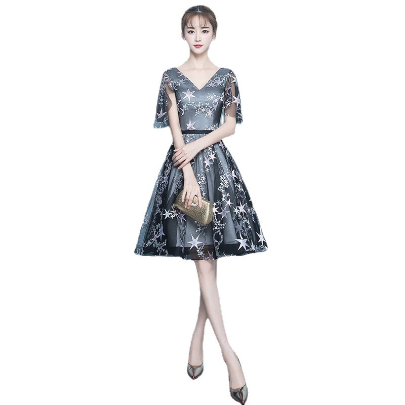 パーティードレス 女性用 エレガント ブラック ミニ丈 フォーマル 卒業式・成人式・結婚式二次会に 大人可愛い スリムシルエット 体型カバー 学生歓迎 アンサンブル可 パーティードレス 女性用 エレガント ブラック ミニ丈 フォーマル 卒業式・成人式・結婚式二次会に 大人可愛い スリムシルエット 体型カバー 学生歓迎 アンサンブル可