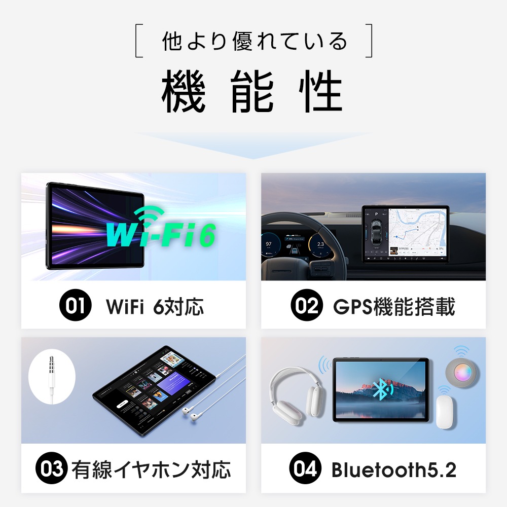 タブレット PC Incell FHD 超高解像度 PC 10インチ Android14.0 IPS液晶 simフリー 軽量 ネット授業 人気 おすすめ wi-fi タブレットPC 誕生日 プレゼン