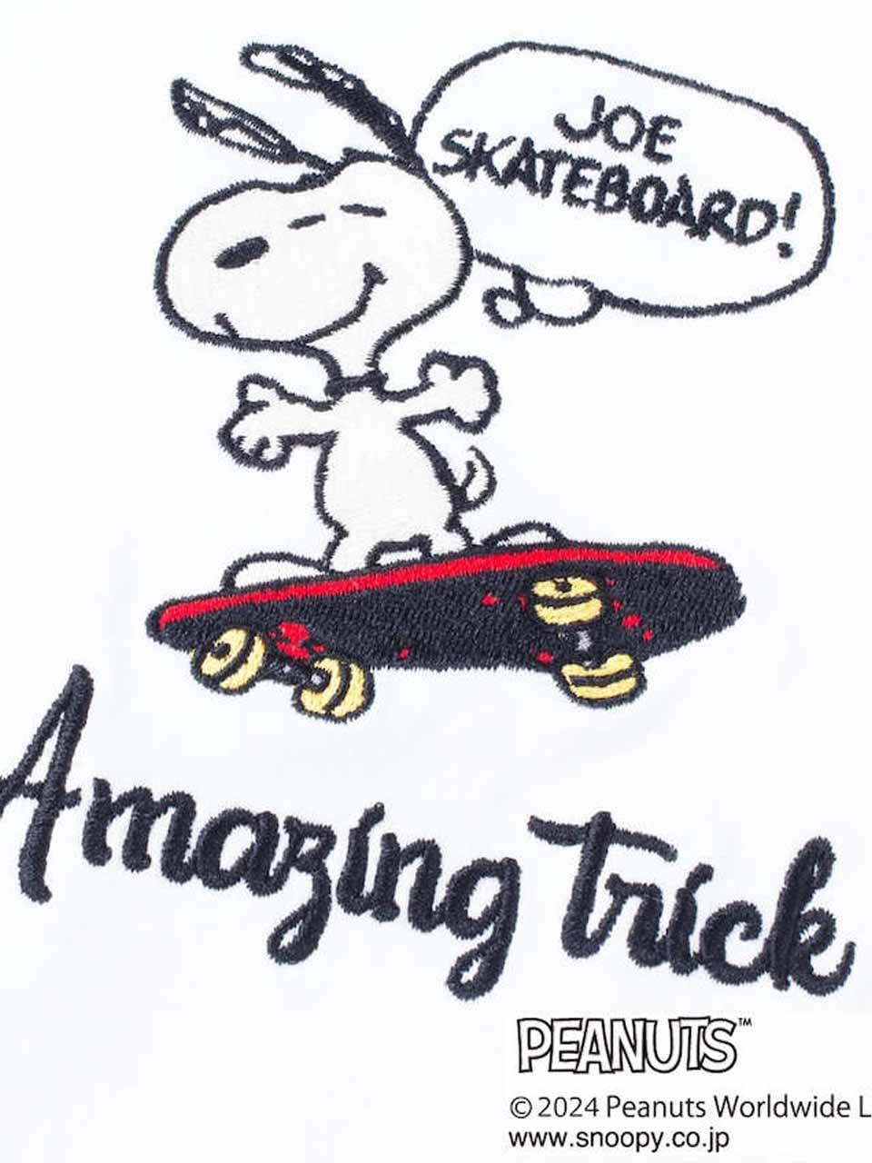 プリントTシャツ スヌーピー 大きいサイズ メンズ SNOOPY 刺繍 プリント おしゃれ C060301-06