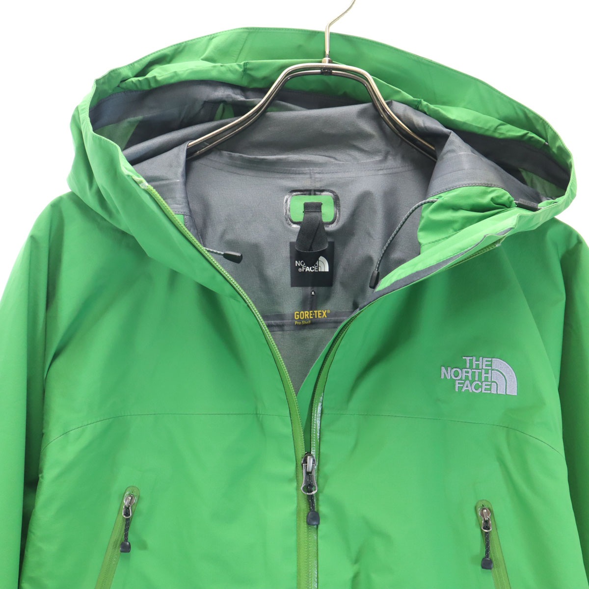 GORE-TEX ナイロンジャケット 上下セットアップ L グリーン メンズ 古着