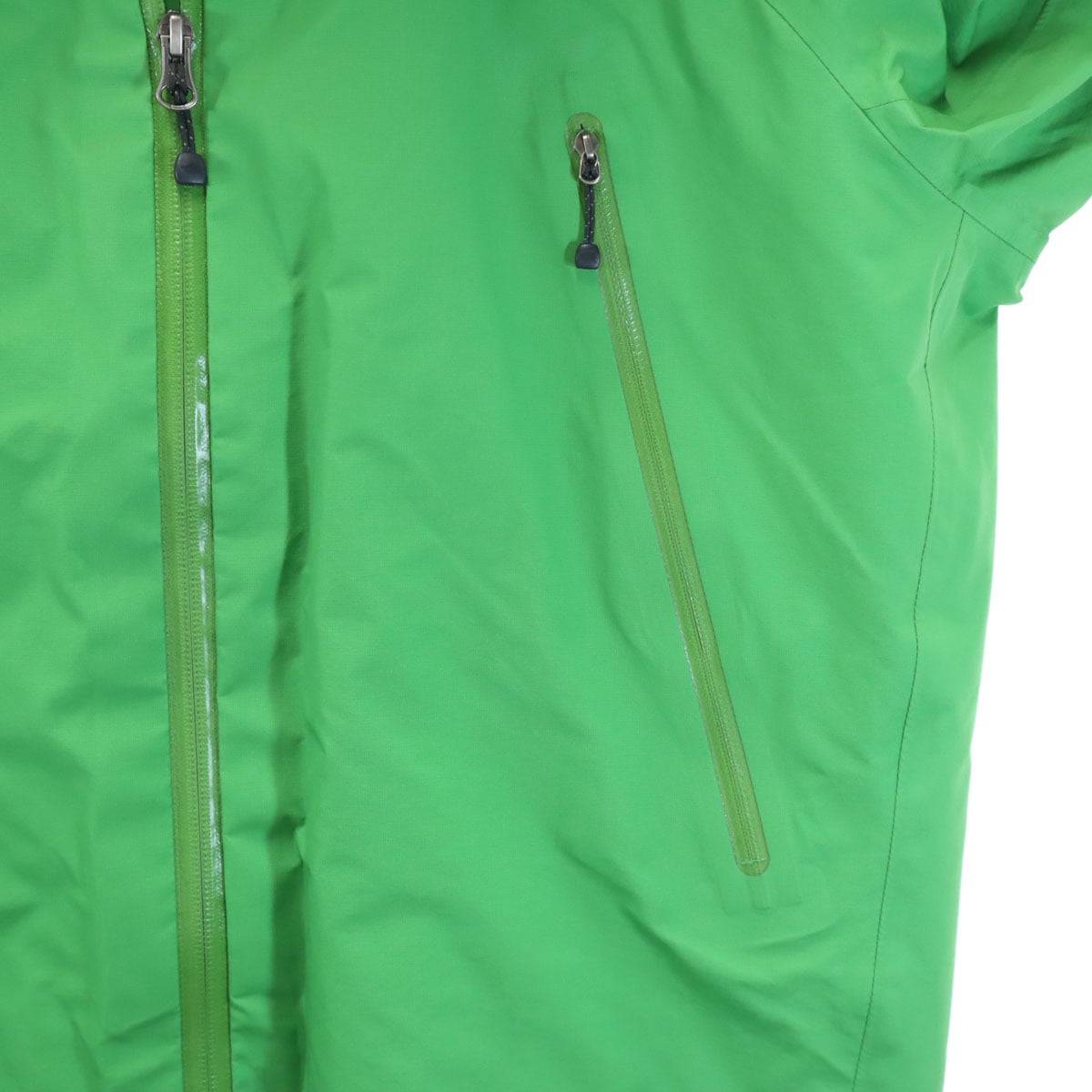 GORE-TEX ナイロンジャケット 上下セットアップ L グリーン メンズ 古着