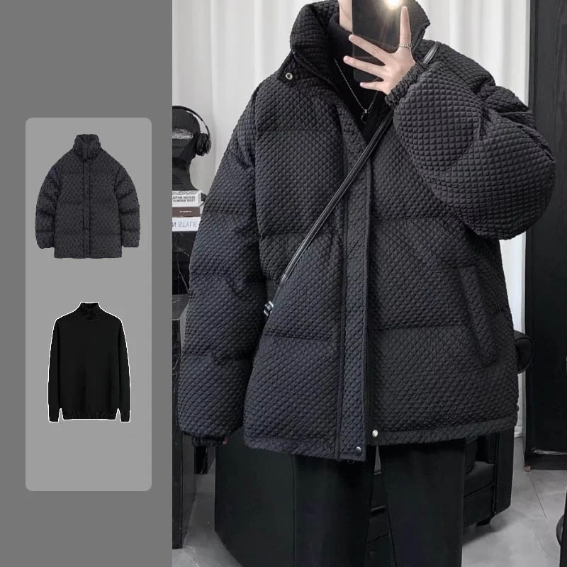 新作 防寒 ウォーム メンズセットアップ 中綿コートセーター裏起毛 パンツ 3点セット2点セット 新作 防寒 ウォーム メンズセットアップ 中綿コートセーター裏起毛 パンツ 3点セット2点セット