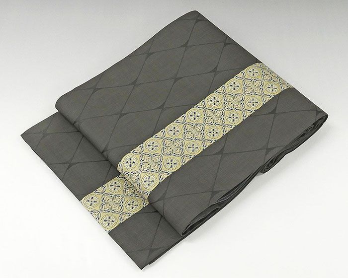 袋帯 新品仕立済 正絹 創作帯いまむら謹製 菱幾何模様 袋帯 新品 仕立て上がり 袋帯 新品仕立済 正絹 創作帯いまむら謹製 菱幾何模様 袋帯 新品