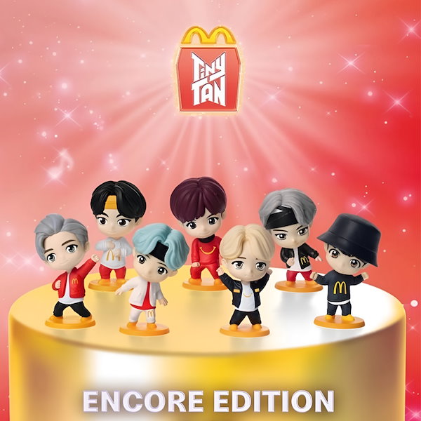 BTS TinyTan マクドナルド　テテ　グク　2個セット BTS TinyTan マクドナルド テテ グク 2個セット Qoo10] HYBE