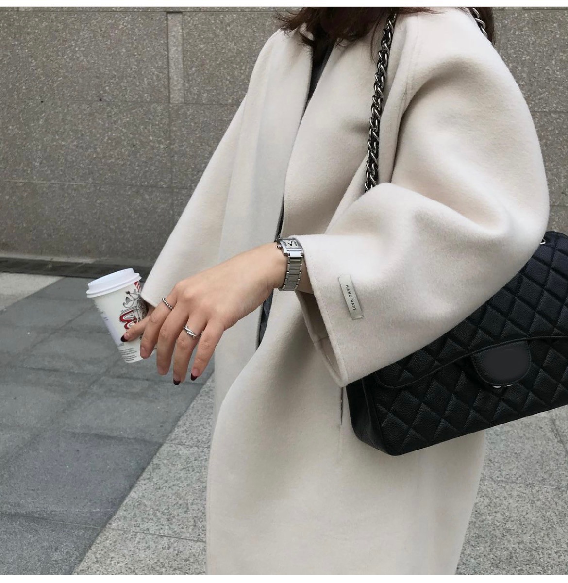 ノーカラーコート ウールコート コート ジャケット アウター 春秋 綺麗め ミドル丈 ノーカラーコート ウールコート コート ジャケット アウター 春秋 綺麗め ミドル丈