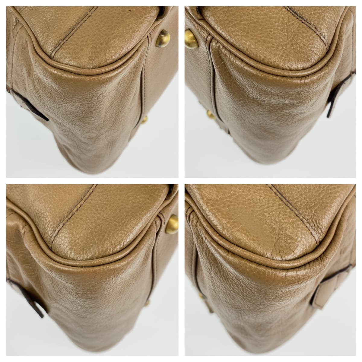 美品 中チェック柄 カーキ ブラウン ゴールド金具 レザー ハンドバッグ ショルダーバッグ レディース 503294 美品 中チェック柄 カーキ ブラウン ゴールド金具 レザー ハンドバッグ ショルダーバッグ レディース 503294