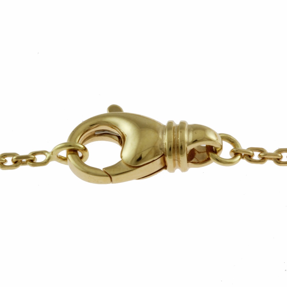 ショーメ リアン ネックレス 18金 K18イエローゴールド ダイヤモンド Chaumet 中古 美品 ショーメ リアン ネックレス 18金 K18イエローゴールド ダイヤモンド Chaumet 中古 美品