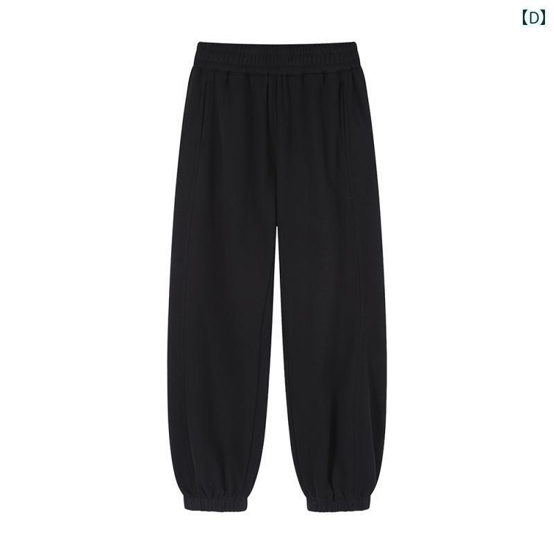 パンツ スウェット ダンス ストリート レディース ボトムス 快適 カジュアル レギンス 裏起毛 ハイウエスト グレー スウェットパンツ 女性 秋冬 子供