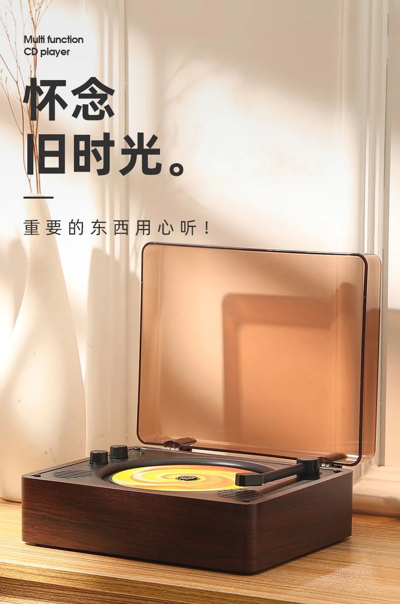 メガ割 cdプレーヤー 高音質アルバムプレーヤー Cdディスク Bluetoothスピーカー