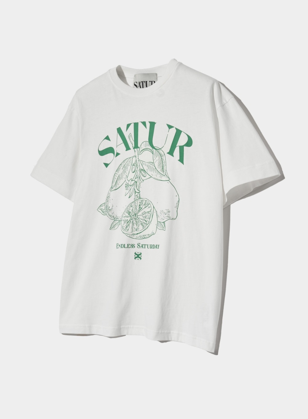 Tシャツ・カットソー SATUR [Park Gyu-young PICK] (W) Capri Citron Drawing Summer MUSINSA公式 | SATUR Capri Citron Drawing Summer Graphic