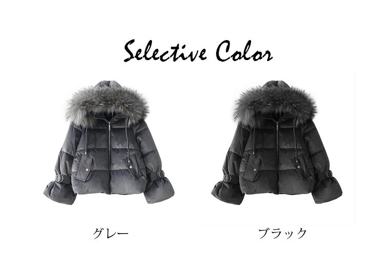 中綿コート ダウン風ジャケット レディース ファー ショート丈 スリム きれいめ 帽子 厚手 フード あったか アウター 防寒 おしゃれ