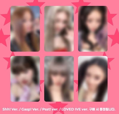 IVE empathy KMonster 台湾限定 チェキ ６枚セット Qoo10] STARSHIPエンターテインメント 【PRE-ORDER特典6種付】IVE