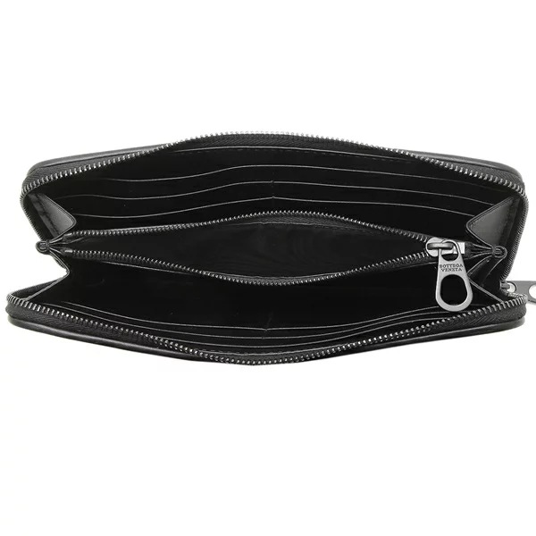 長財布 イントレチャート ブラック メンズ BOTTEGA VENETA 510643 V4651 1000