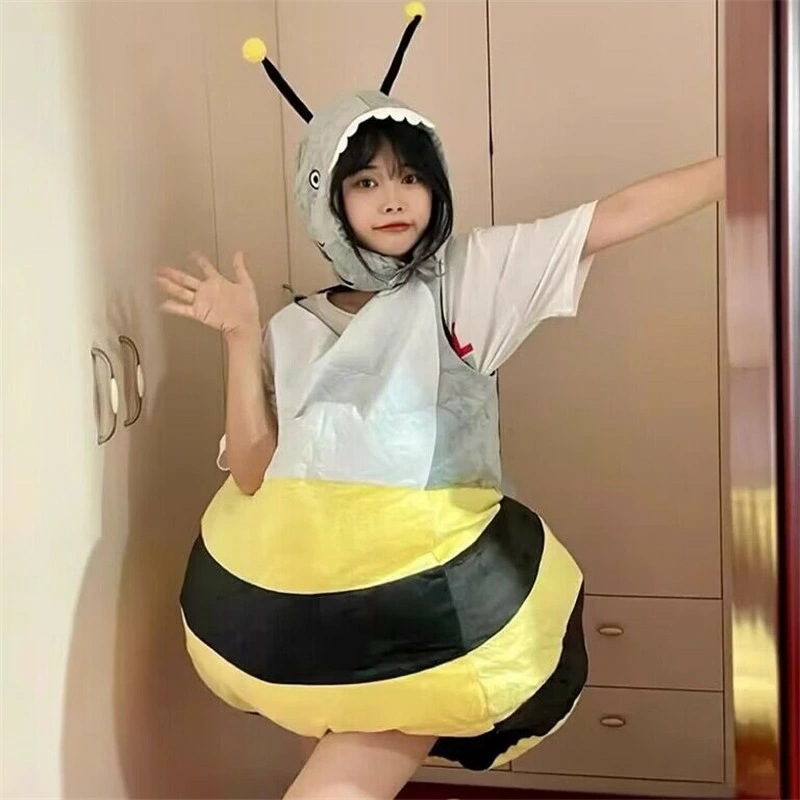 サメ 蜂 動物 着ぐるみ コスプレ衣装 bee 衣装 ハロウィン仮装 変装 コスチューム 可愛い 着せ替え 変身グッズ cosplay キャラクター きぐるみ 大人服 女の子 パーティー 面白い 撮影