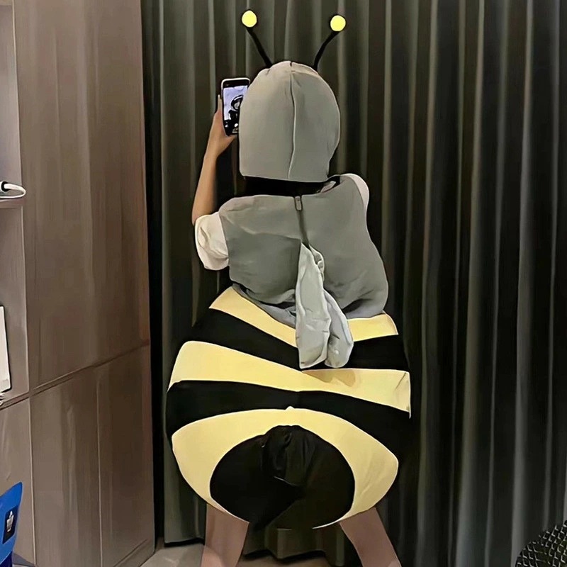 サメ 蜂 動物 着ぐるみ コスプレ衣装 bee 衣装 ハロウィン仮装 変装 コスチューム 可愛い 着せ替え 変身グッズ cosplay キャラクター きぐるみ 大人服 女の子 パーティー 面白い 撮影