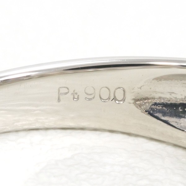 PT900 プラチナ リング 指輪 11号 ダイヤ 0.50 総重量約5.0g ジュエリー 中古 PT900 プラチナ リング 指輪 11号 ダイヤ 0.50 総重量約5.0g ジュエリー 中古