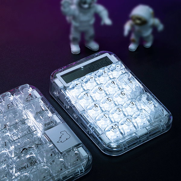 Coolkiller カスタム 電卓 クリアキャップ 韓国 Qoo10] coolkiller シロクマデュアルモ