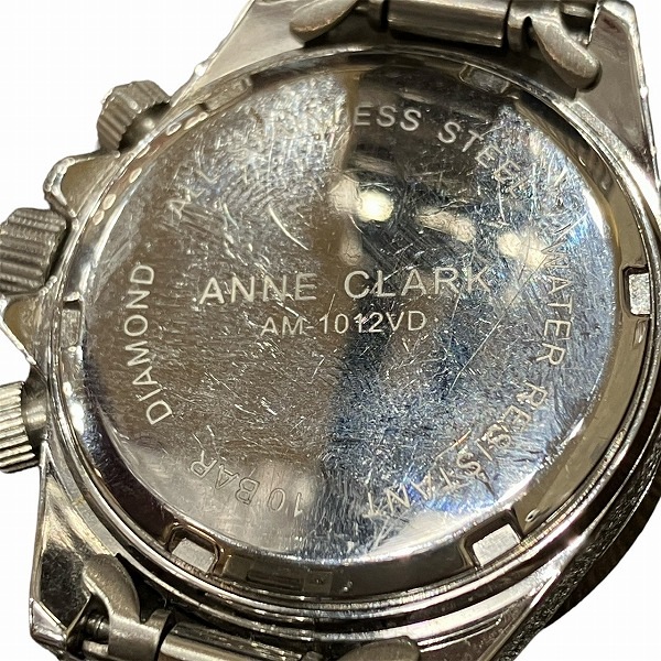 アンクラーク AM-1012VD クォーツ レディース 時計 腕時計 【中古】