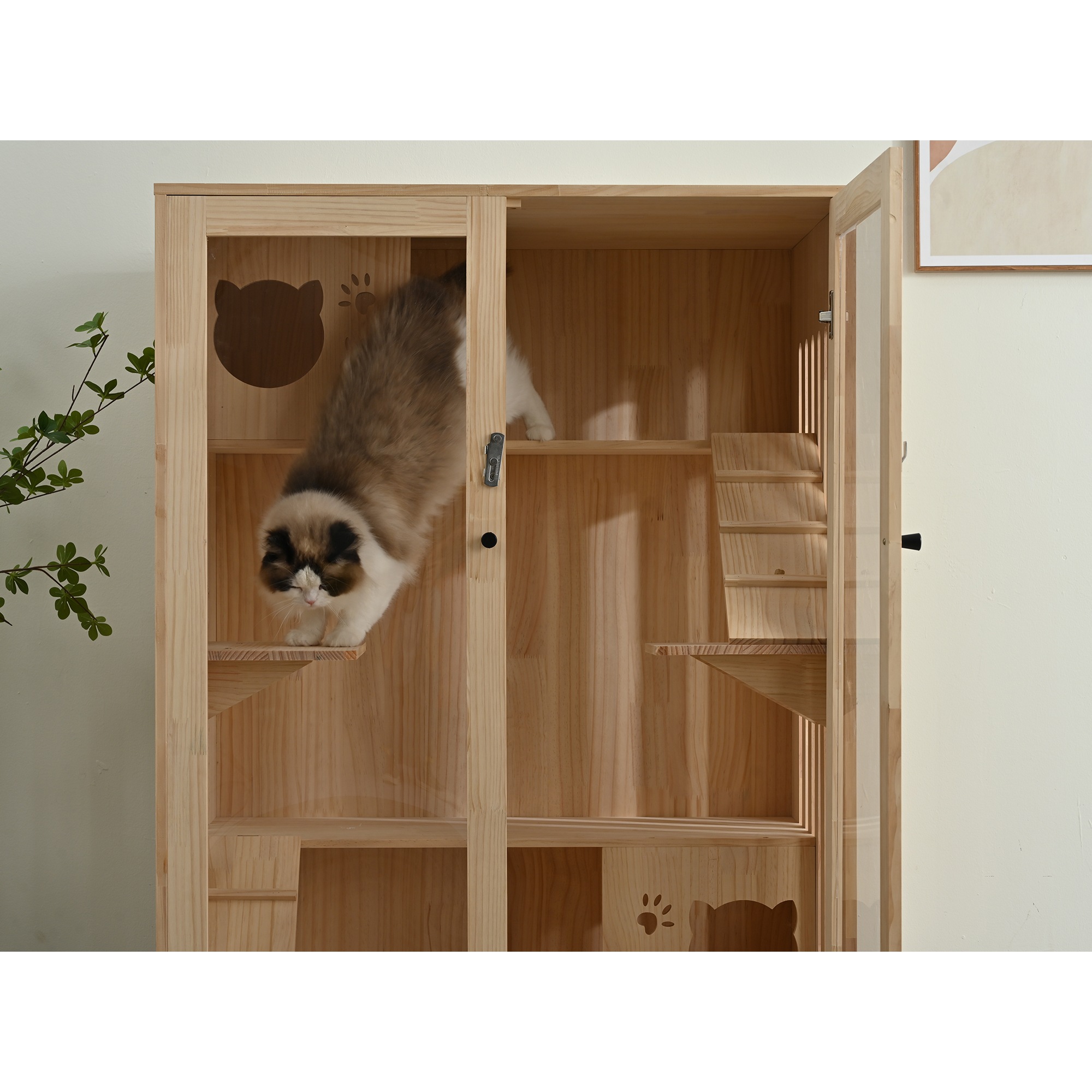 1448猫 ケージ キャットケージ 3段 木製フレーム 広々 大型 猫ゲージ 高級感 おしゃれ キャットハウス ネコ ハウス 多段 留守番 保護 脱走防止 多頭飼い 多頭 ペットケージ 1448猫 ケージ キャットケージ 3段 木製フレーム 広々 大型 猫ゲージ 高級感 おしゃれ キャットハウス ネコ ハウス 多段 留守番 保護 脱走防止 多頭飼い 多頭 ペットケージ