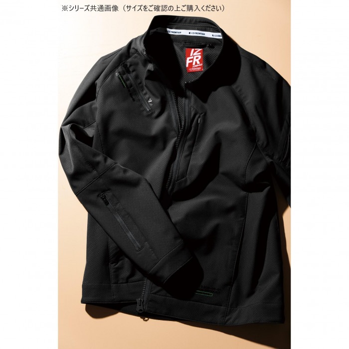 アイズフロンティア ストレッチワークジャケット 05 ブラック L 3840 アイズフロンティア ストレッチワークジャケット 05 ブラック L 3840