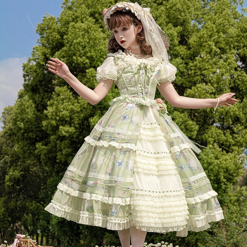 ベティのアフタヌーンティーワンピース3点セット ロリータワンピース ベティのアフタヌーンティーワンピース3点セット ロリータワンピース