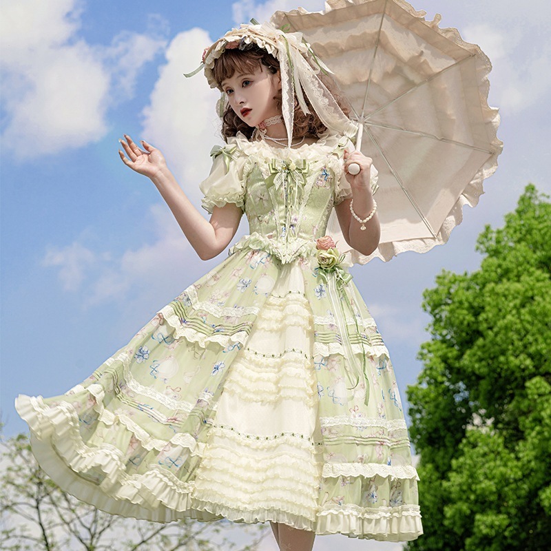 ベティのアフタヌーンティーワンピース3点セット ロリータワンピース ベティのアフタヌーンティーワンピース3点セット ロリータワンピース