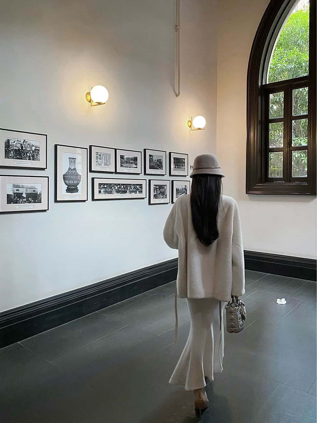 【2024新作】ヨーロッパミンクファーコート ベージュ ホワイト スエード裏地 秋冬 防寒 ゆったりシルエット 高級感 フリーサイズ レディース【LPIUTY】