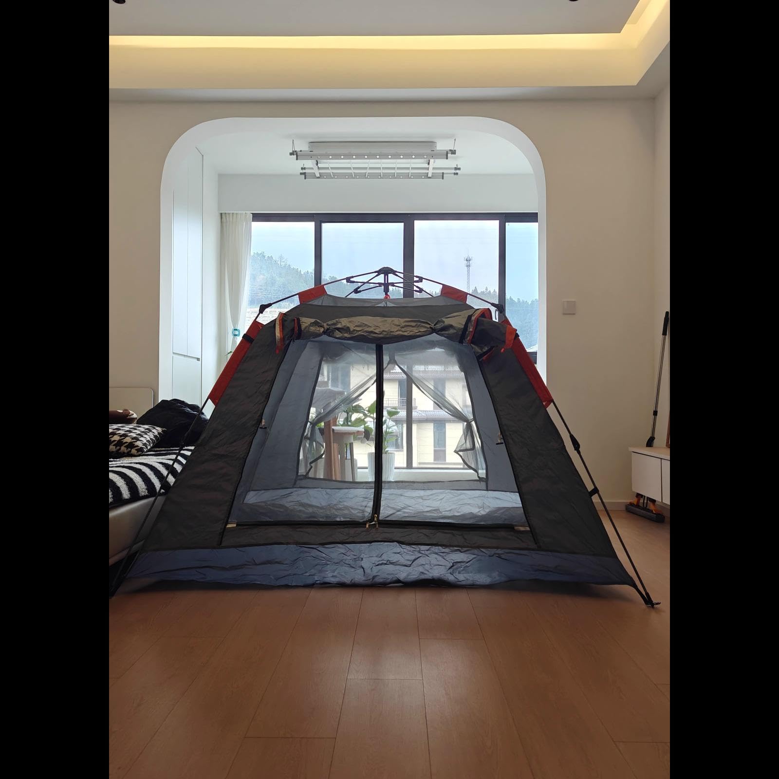 binoa テント ワンタッチテント 3~4人用 全景天窓 ダブルドア・窓 210D オックスフォード 生地 高密度二重構想 取り付け簡単 前室付く UVプロテクション UPF 50+ ワンタッチ キ binoa テント ワンタッチテント 3~4人用 全景天窓 ダブルドア・窓 210D オックスフォード 生地 高密度二重構想 取り付け簡単 前室付く UVプロテクション UPF 50+ ワンタッチ キ