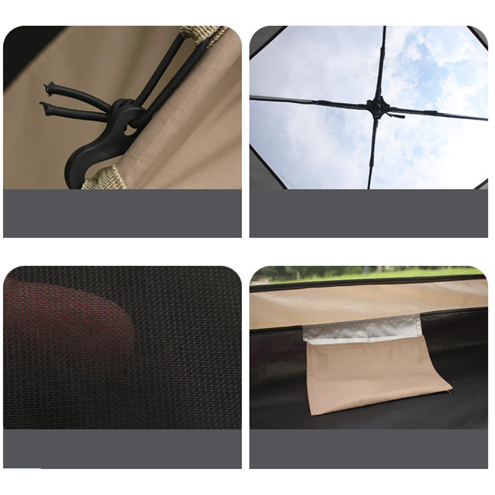 binoa テント ワンタッチテント 3~4人用 全景天窓 ダブルドア・窓 210D オックスフォード 生地 高密度二重構想 取り付け簡単 前室付く UVプロテクション UPF 50+ ワンタッチ キ binoa テント ワンタッチテント 3~4人用 全景天窓 ダブルドア・窓 210D オックスフォード 生地 高密度二重構想 取り付け簡単 前室付く UVプロテクション UPF 50+ ワンタッチ キ