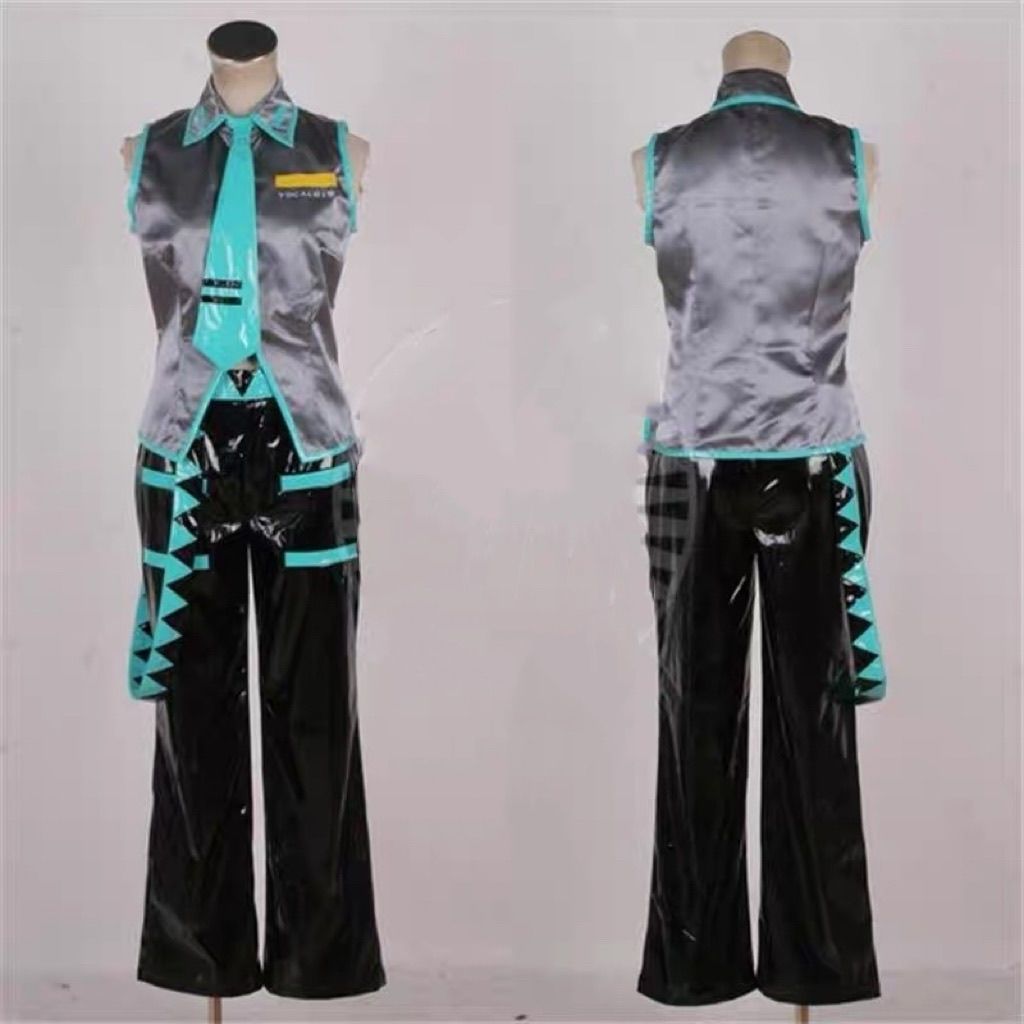 ボーカロイドmikuo男性版02初音ミク性転服フルセットcos服