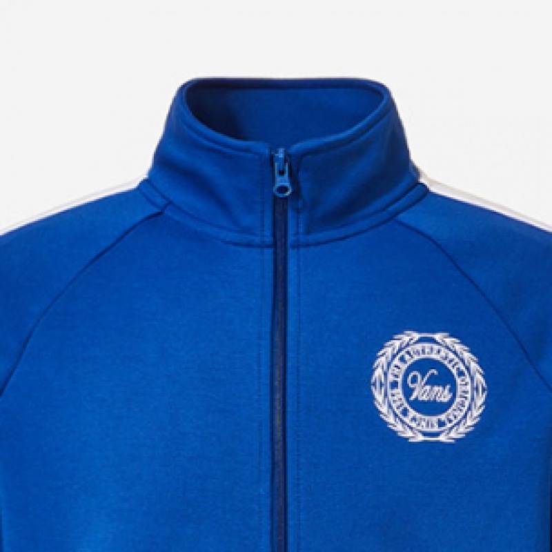 バンズリレートラックジャケット VN000MAQ7WM-トゥルーブルー バンズリレートラックジャケット VN000MAQ7WM-トゥルーブルー