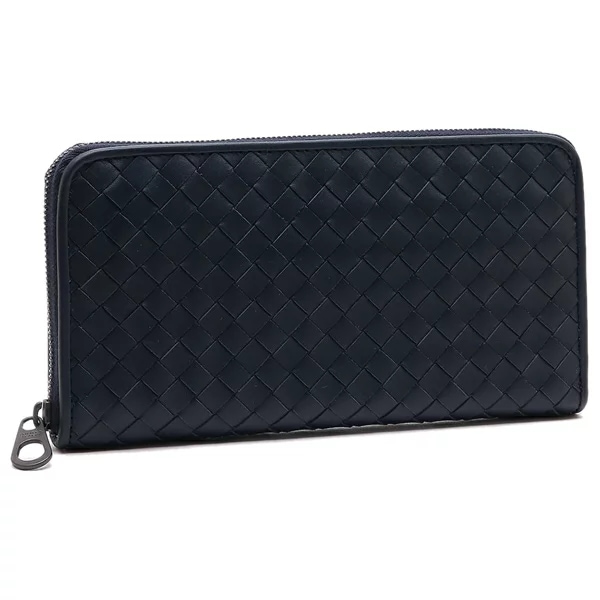 長財布 イントレチャート ネイビー メンズ BOTTEGA VENETA 510643 V4651 4013